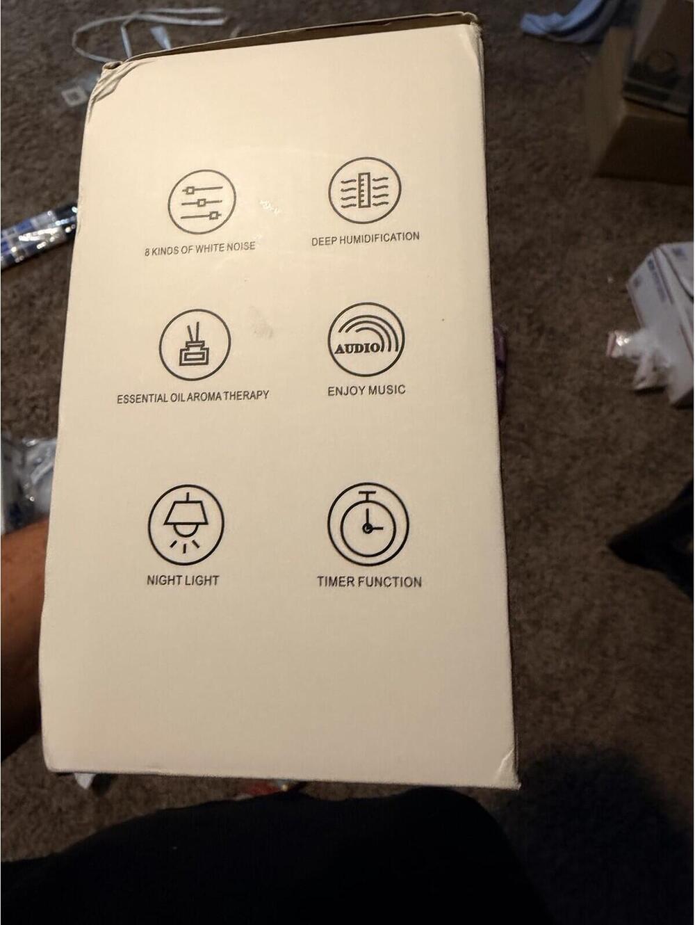 White Noise Sound Machine with Diffuser New In Box White Noise Machine - Picture 2 of 4